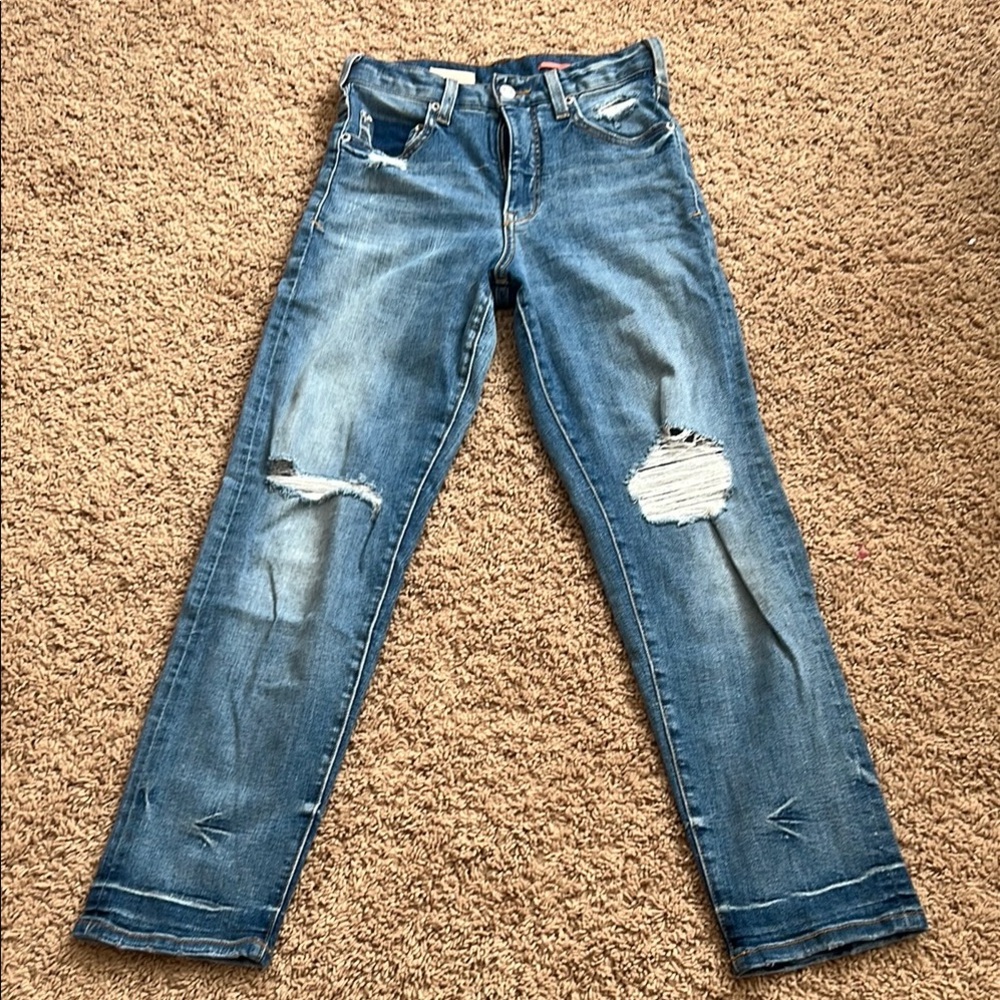 Pilcro Anthropologie High Waisted Jeans